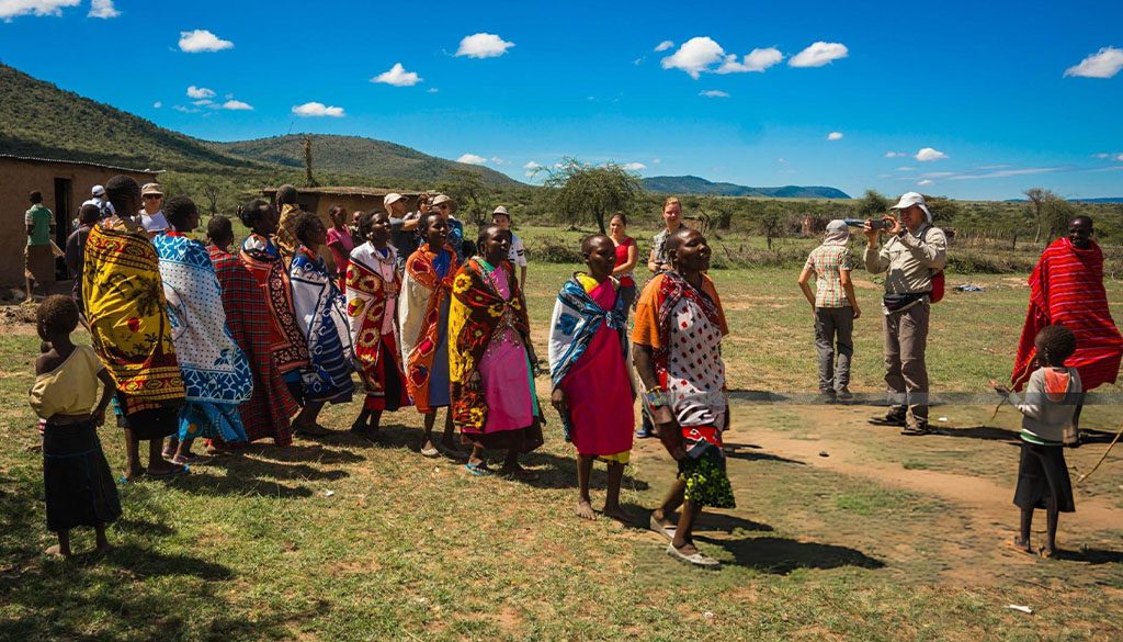 Masai village